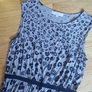 Loft Leopard Print Dress